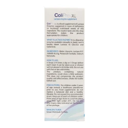 ColiprevXL  Lactase Enzyme Drops 20ml